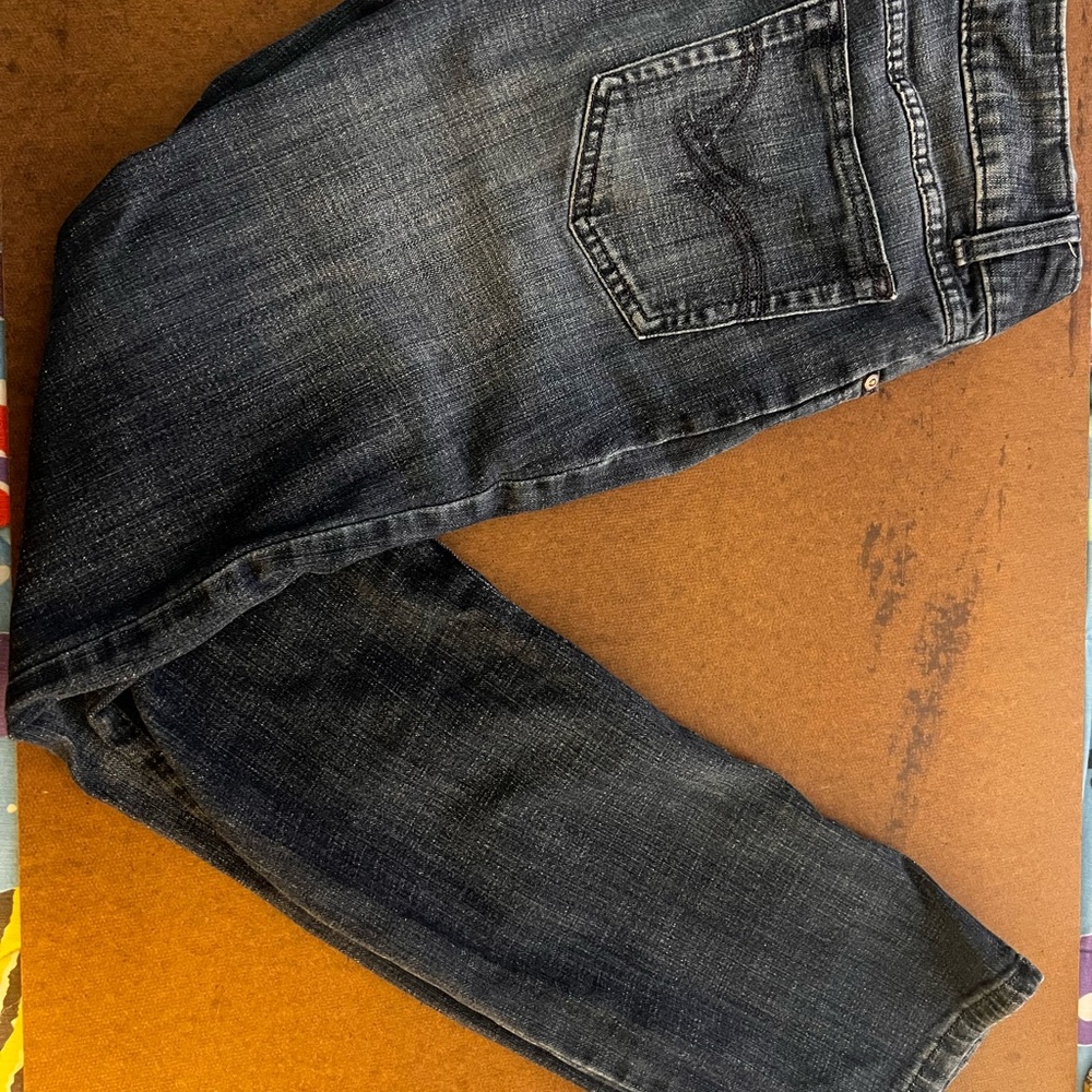 Wrangler Black Straight Leg Jeans